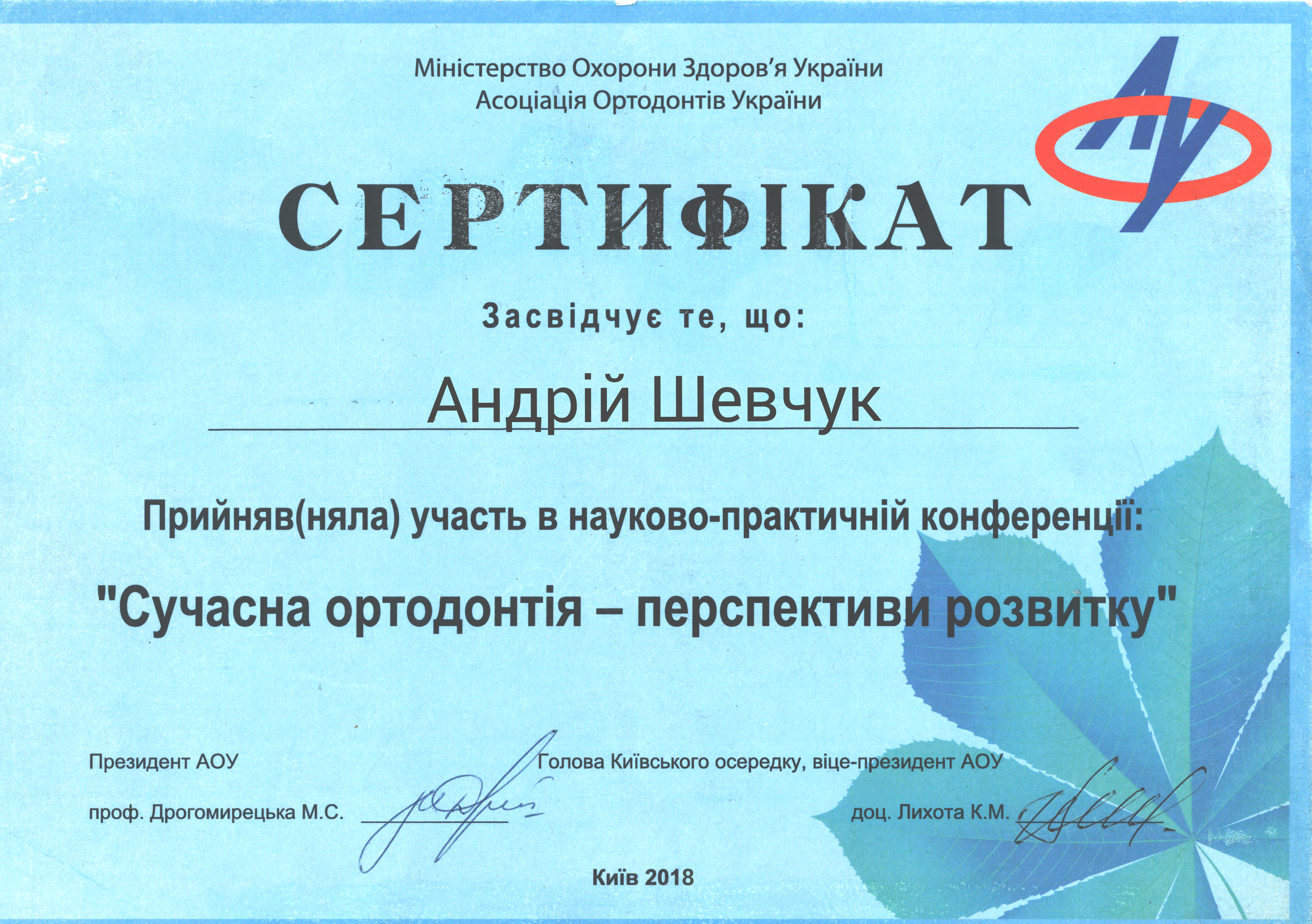 Шевчук Андрій